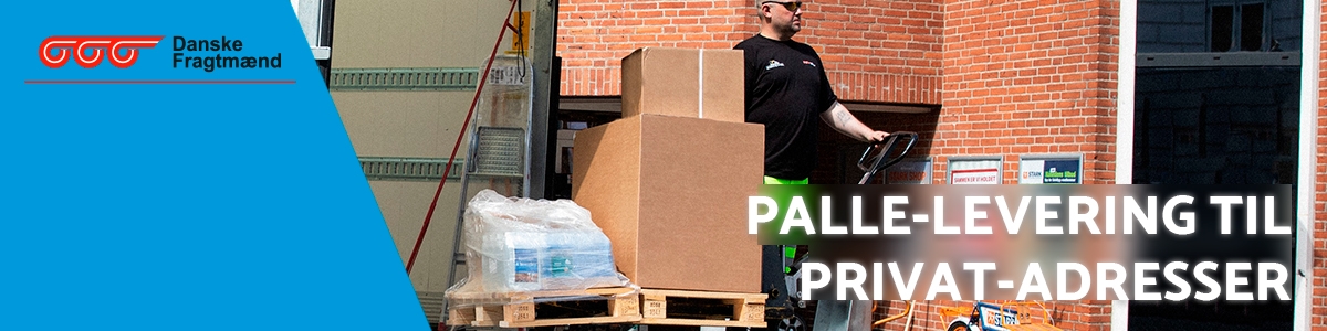 Danske Fragt Pallelevering til private
