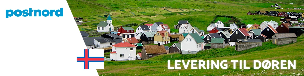 Postnord levering til Færøerne for private