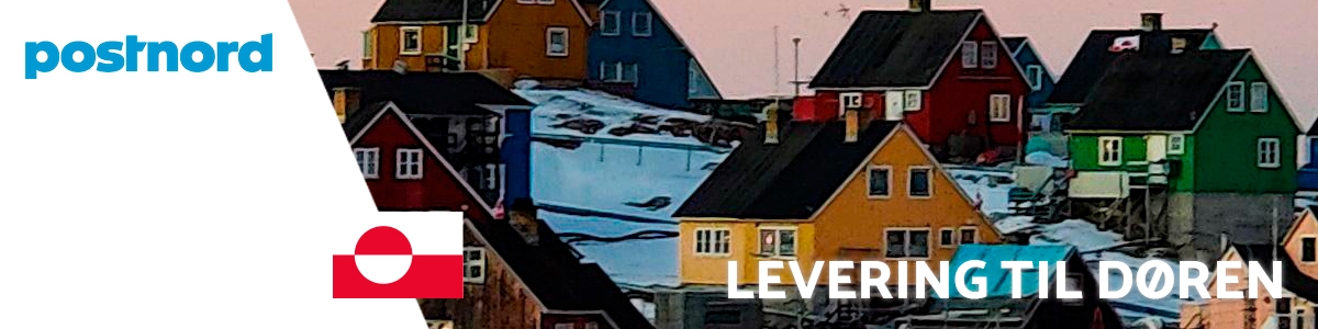 Postnord levering til Grønland for private