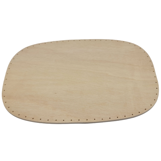 Kurvebund Oval 33x45 cm - 61 huller