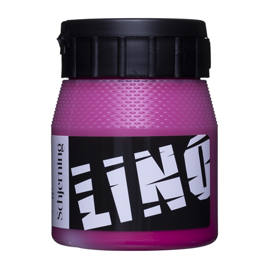 Linoleumssværte 250 ml - Pink