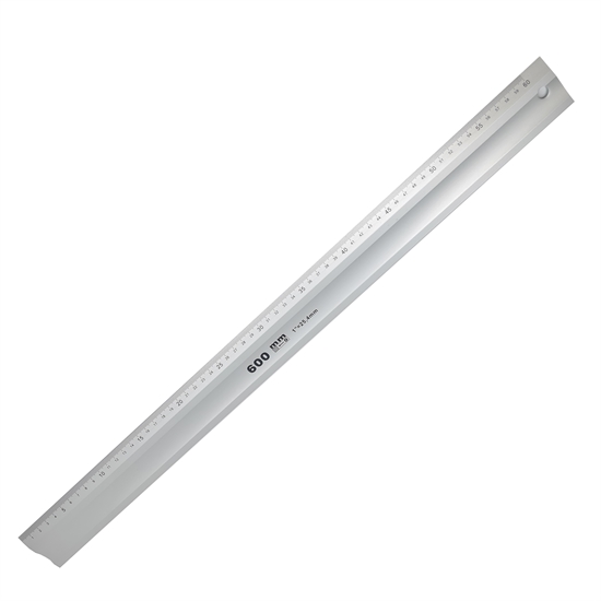 Lineal 60 cm - Aluminium