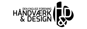 Den faglige forening Håndværk og design logo